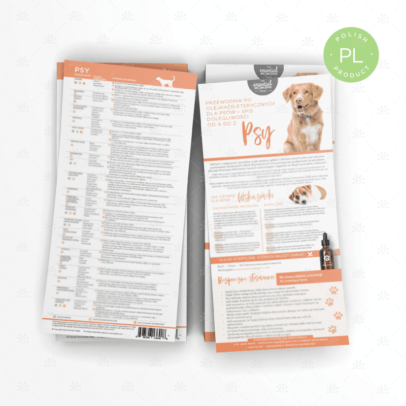 Dogs A-Z of Ailments Rack Cards (25 Pack) - POLISH