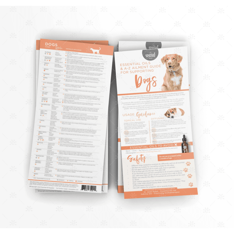 Dogs A-Z Of Ailments Rack Cards (10 Pack)