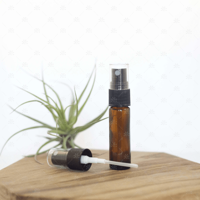 Fine Misting Spray Tops (New Style):  5 Pack (To Fit & 10Ml Roller Bottles) Accessories Caps